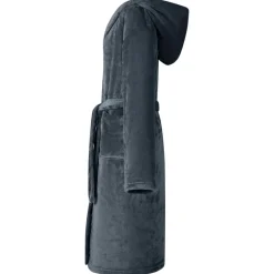 vidaXL Peignoir avec capuche s Flanelle