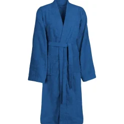vidaXL Peignoir KINN Bleu S Coton
