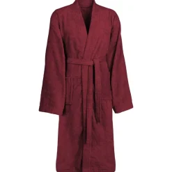 Vêtements & Accessoires-vidaXL Peignoir KINN Rouge S Coton Bordeaux&nbsp;