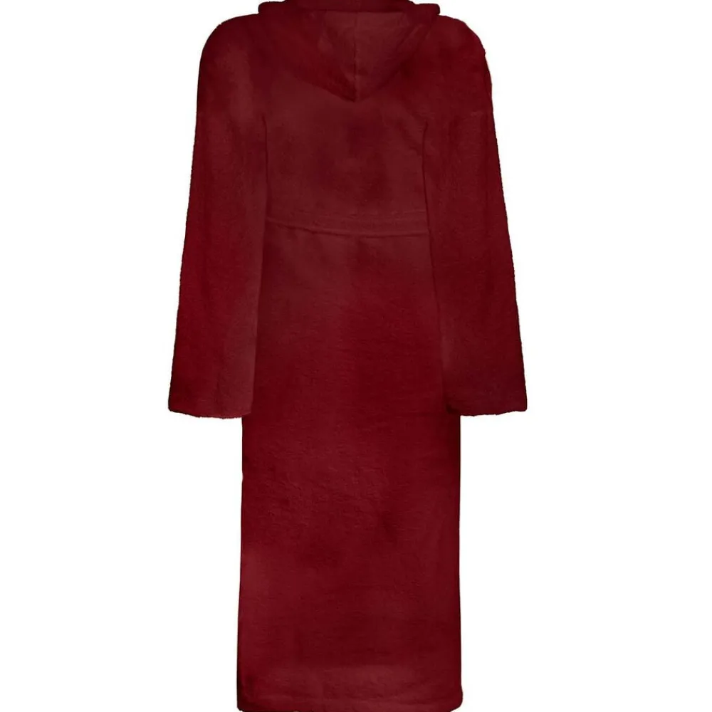vidaXL Peignoir KINN Rouge S Coton