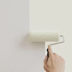 Consommables De Construction-vidaXL Peinture murale Marron 2,5 L Impression murale Cr&egrave;me
