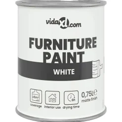 vidaXL Peinture pour meubles 0,75 L Impression murale