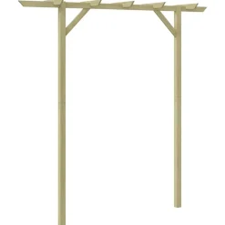vidaXL Pergola de jardin 205 x 40 x 203 cm Bois