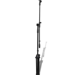 Arts & Loisirs-vidaXL Pied de microphone réglable en hauteur et pliable