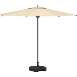 vidaXL Pied de parasol Noir 45 x 45 x 29,5 cm