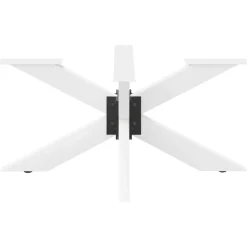 vidaXL Pied de table basse en forme d'araignée, , 98 x 58 x (42-43) cm, acier