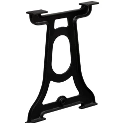 vidaXL Pied de table de salle à manger 2 pcs Cadre en Y Fonte