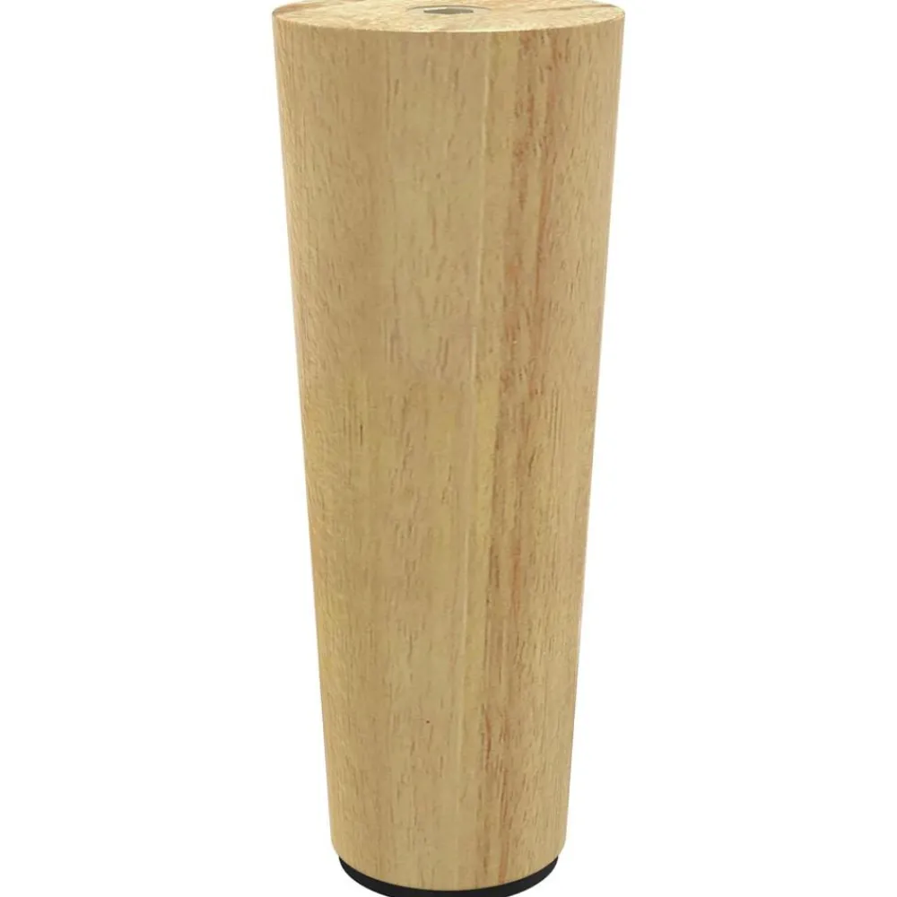 Accessoires De Quincaillerie-vidaXL Pieds de meuble 2 pcs Marron Ø 44 x 100 mm
