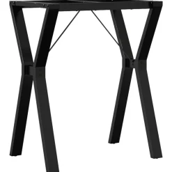 vidaXL Pieds de table à manger cadre en Y 60x40x73 cm acier