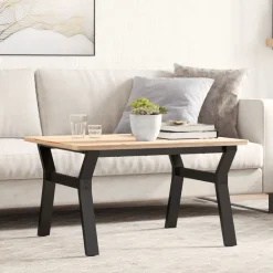 vidaXL Pieds de table basse cadre en Y 70x60x43 cm acier