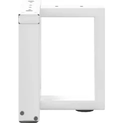 Accessoires Pour Tables-vidaXL Pieds de table basse en T, 2 pièces, , 30 x 25 x (30-31) cm, acier Blanc