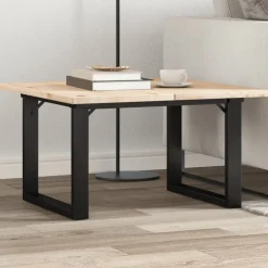 vidaXL Pieds de table basse cadre en O 50x40x38 cm acier