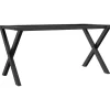 Accessoires Pour Tables-vidaXL Pieds de table basse cadre en X 90x30x43 cm acier