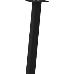 vidaXL Pieds de table basse 4 pièces 30 cm Acier