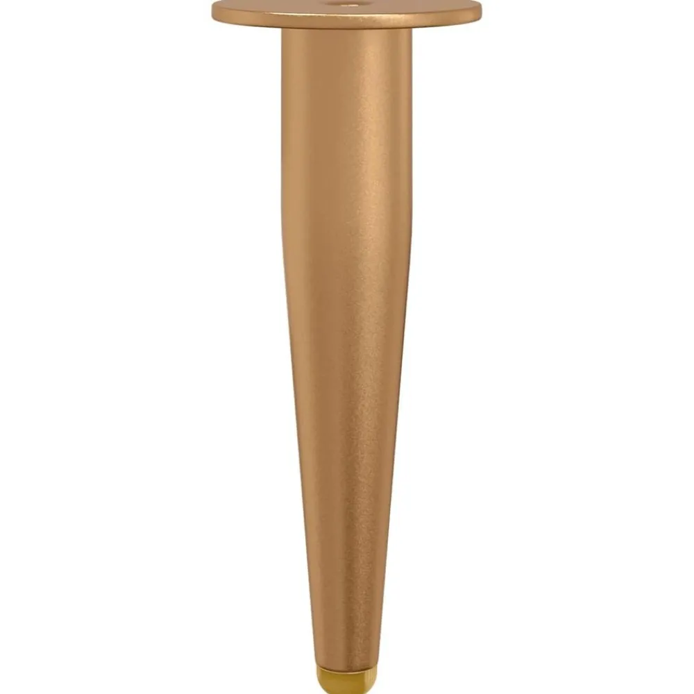 Accessoires De Quincaillerie-vidaXL Pieds debout 2 pcs Doré 98 x 40 mm Fer