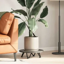 vidaXL Pieds en épingle à cheveux pour table basse 4 pièces 10 cm Acier massif