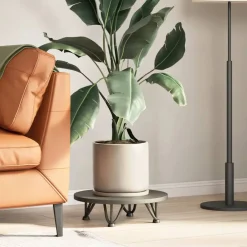 vidaXL Pieds en épingle à cheveux pour table basse 4 pièces 10 cm Acier massif