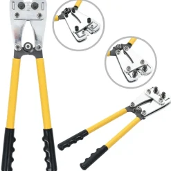vidaXL Pince à sertir hydraulique