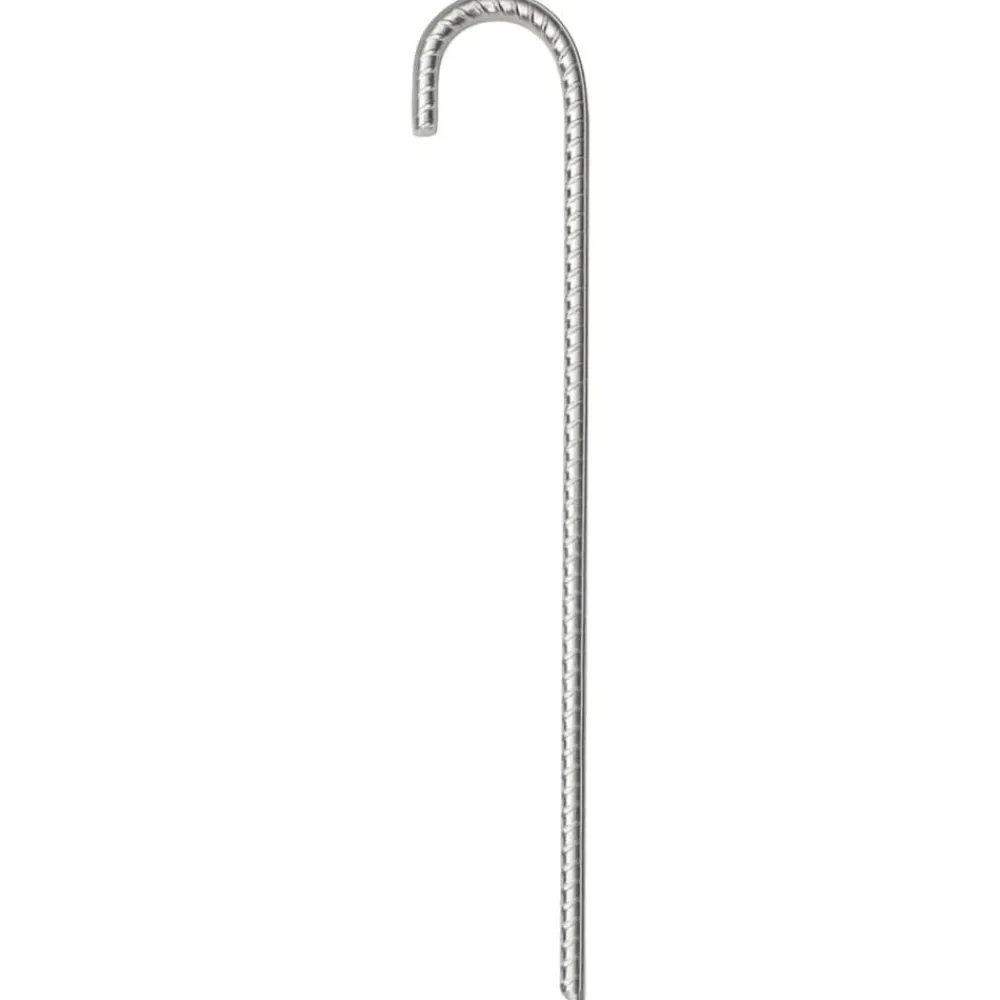 Loisirs De Plein Air-vidaXL Piquets de tente 6 pcs 37 cm Ø10 mm acier galvanisé
