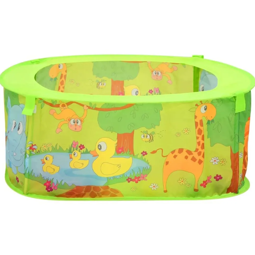 vidaXL Piscine à balles avec 50 balles pour enfants 75x75x32 cm