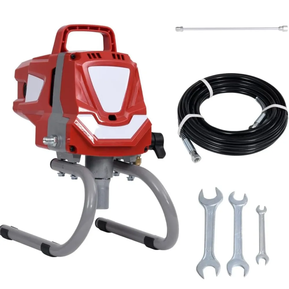 Outils-vidaXL Pistolet à peinture à haute pression sans air 1010 W