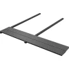 vidaXL Planche de terrasse 4 pcs Gris WPC