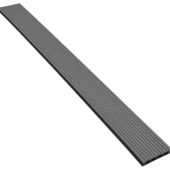 vidaXL Planche de terrasse 4 pcs Gris WPC