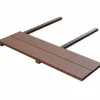 vidaXL Planche de terrasse 6 pcs Marron WPC