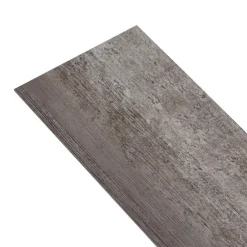 Matériaux De Construction-vidaXL Planches de sol 18 pcs Marron 5,26 m² PVC Bois rayé