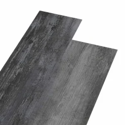 Matériaux De Construction-vidaXL Planches de sol 36 pcs 5,02 m² PVC Gris brillant