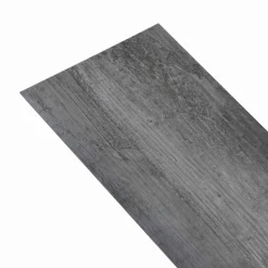 Matériaux De Construction-vidaXL Planches de sol 36 pcs 5,02 m² PVC Gris brillant