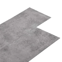 Matériaux De Construction-vidaXL Planches de sol 36 pcs 5,02 m² PVC Ciment marron