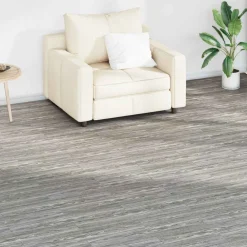 Matériaux De Construction-vidaXL Planches de sol 36 pcs 5,02 m² PVC Gris foncé