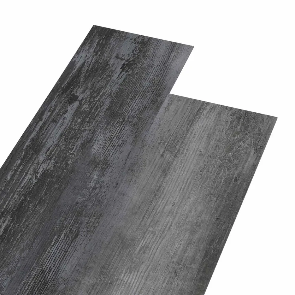 Matériaux De Construction-vidaXL Planches de sol 18 pcs Gris 5,26 m² PVC Gris clair et foncé