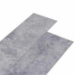 Matériaux De Construction-vidaXL Planches de sol 36 pcs Ciment gris 5,02 m² PVC gris ciment
