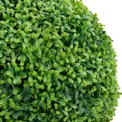 vidaXL Plante de buis artificiel avec pot Forme de boule Vert 71 cm