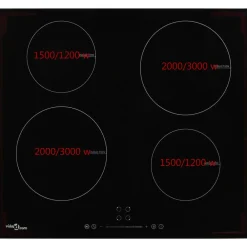 Arts De La Table & Arts Culinaires-vidaXL Plaque de cuisson à induction 4 brûleurs Contrôle tactile 7000W