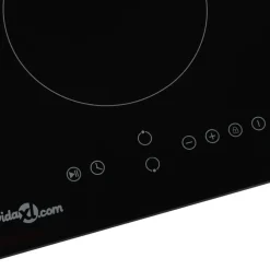 vidaXL Plaque de cuisson à induction 2 brûleurs Contrôle tactile 3500W