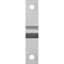 Accessoires De Quincaillerie-vidaXL Plaque de frappe 2 pcs Argenté 50 x 10 x 1,2 mm Fer