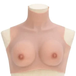 Vêtements & Accessoires-vidaXL Plastron en silicone coupe B Naturel