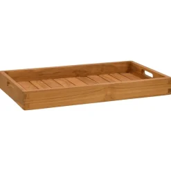 Arts De La Table & Arts Culinaires-vidaXL Plateau de service 60x35 cm Bois de teck massif