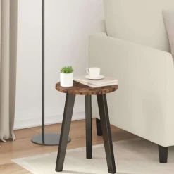 Accessoires Pour Tables-vidaXL Plateau de table Chêne fumé Ø 30 x 1,5 cm Bois d'ingénierie Ch&ecirc;ne fumé