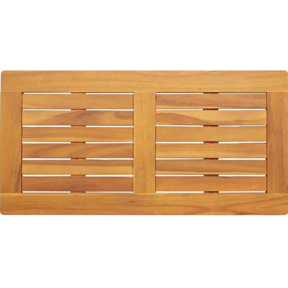 vidaXL Plateau de table Huile Naturelle 80 x 40 x 2 cm