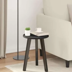 vidaXL Plateau de table Ø 30 x 1,5 cm Bois d'ingénierie