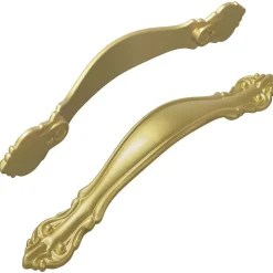 Accessoires De Quincaillerie-vidaXL Poignée 2 pcs Doré 143 x 19,2 x 20 mm Alliage de zinc