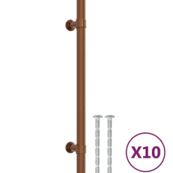 Accessoires De Quincaillerie-vidaXL Poignées d'armoire 10 pcs 160 mm acier inoxydable Bronze