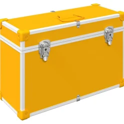 Accessoires De Quincaillerie-vidaXL Poignées de Cabinet 2 pcs Moutarde 85 x 45 mm Métал jaune moutarde
