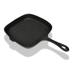 Arts De La Table & Arts Culinaires-vidaXL Poêle grille en fonte 24x23 cm