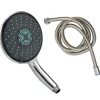 Plomberie-vidaXL Pomme de douche multifonctionnelle à main et tuyau 1,5 m Chrome