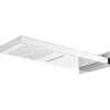 Plomberie-vidaXL Pomme de douche murale Acier inoxydable 201 Argenté